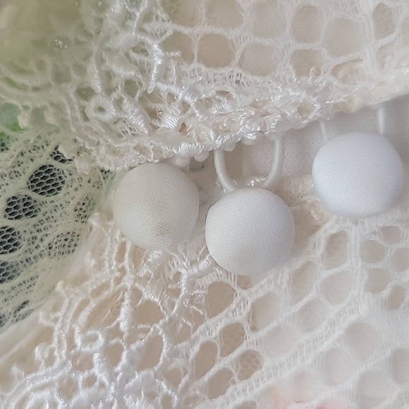 BHLDN Lace Wedding Dress - Picture 8 of 9